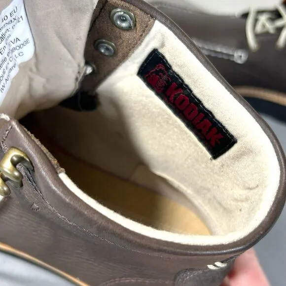 Womens 7 Lightweight Leather Hiker Boot Travel Walk Water Resistant