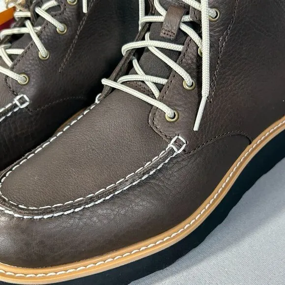 Womens 7 Lightweight Leather Hiker Boot Travel Walk Water Resistant
