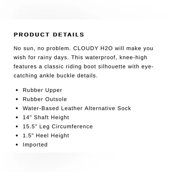 Women's Beige Knee-High Waterproof Boots