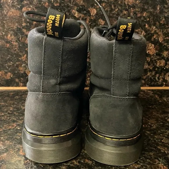 Women's Dr. Martens COMBS SUEDE CASUAL BOOTS 10