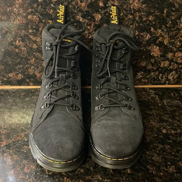 Women's Dr. Martens COMBS SUEDE CASUAL BOOTS 10