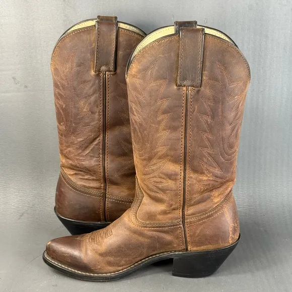 Womens Durango Tan Western Boot shoes size 6