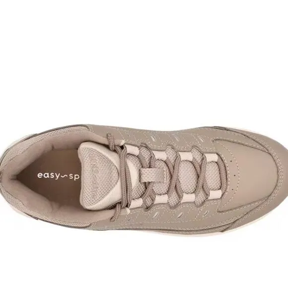 WOMEN'S EASY SPIRIT ROMY WALKING SNEAKERS Taupe shoes 8