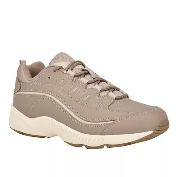WOMEN'S EASY SPIRIT ROMY WALKING SNEAKERS Taupe shoes 8