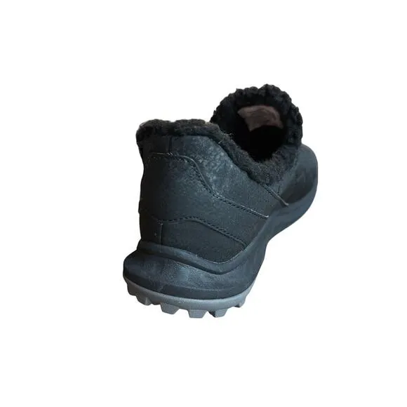Women's Merrell Antora 3 Thermo Black Quilted Sherpa Vibram Slip On Shoes Size10