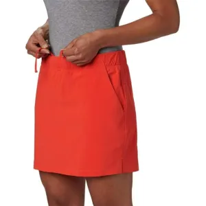 Womens New M NWT Columbia Chill Hike Skort Skirt Shorts Pockets UPF Poppy Orange