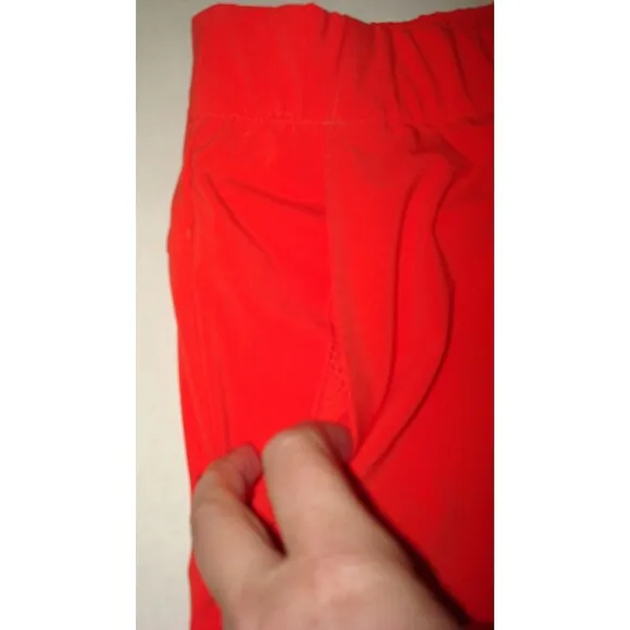 Womens New M NWT Columbia Chill Hike Skort Skirt Shorts Pockets UPF Poppy Orange