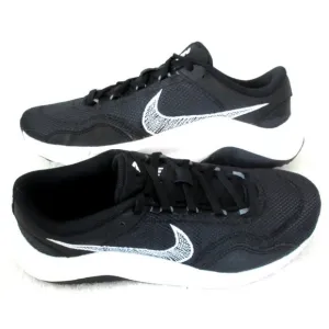 Women's Nike Legend Essential 3 NN Running Training Shoes Black White Sizes NIB