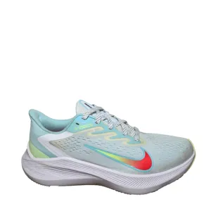 Womens Nike Zoom Winflow Athletic Running Shoes Size 8 White