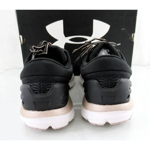 Women's Shoes Under Armour Charged Intake 3 Lace Up Running Shoes Black Size 10