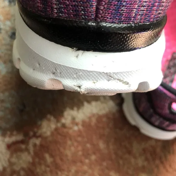 Womens size 9.5 Skechers Go Walk 3 Slip On Goga Mat multi colored walking shoes