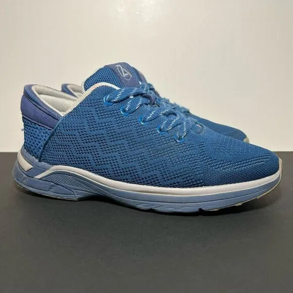 Womens ZEBA Hands Free Sapphire Blue Slip On Sneakers / Size 9.5