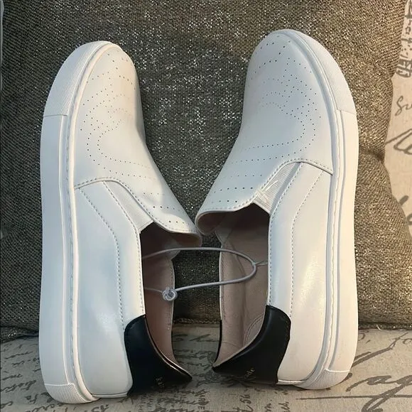 Women’s Kate Spade White Slip-On Shoes