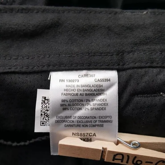 Wrangler Reinforced Utility Outdoor Straight Leg Pants Men's Size 42x32 Hiking