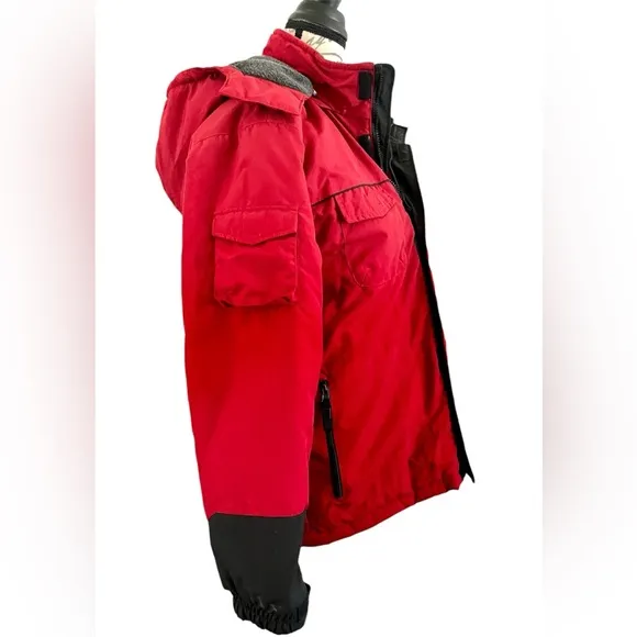 X Games $250 EUC Red Winter Jacket ski snowboard sport youth large, adult small