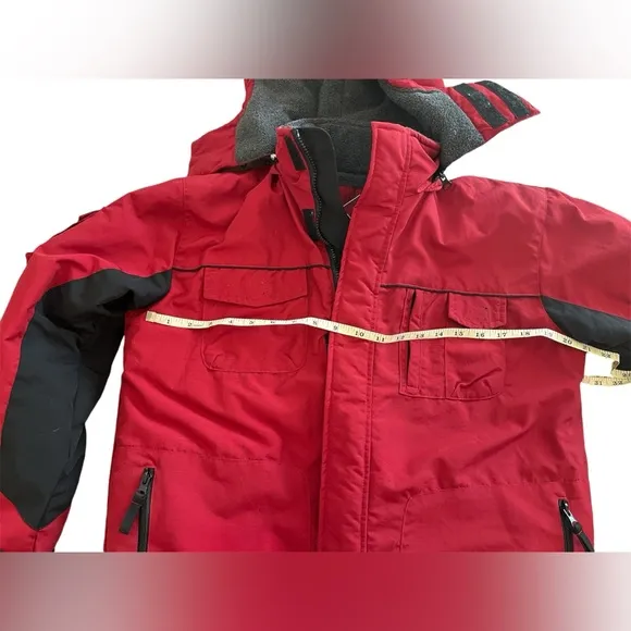 X Games $250 EUC Red Winter Jacket ski snowboard sport youth large, adult small