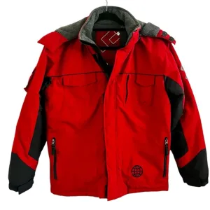 X Games $250 EUC Red Winter Jacket ski snowboard sport youth large, adult small