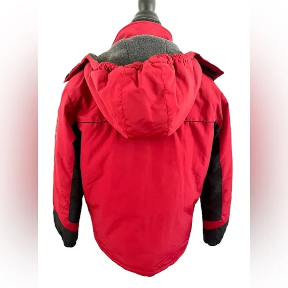 X Games $250 EUC Red Winter Jacket ski snowboard sport youth large, adult small