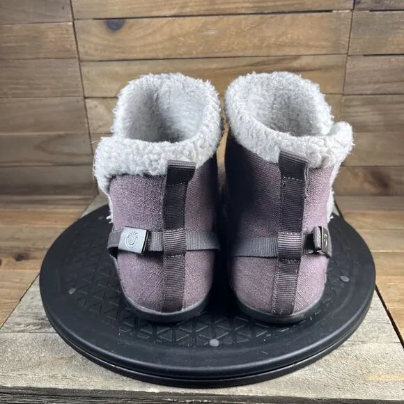 Xero Shoes Ashland Purple Womens Size 7.5 Pull On Faux Fur Boots Comfort Shoes