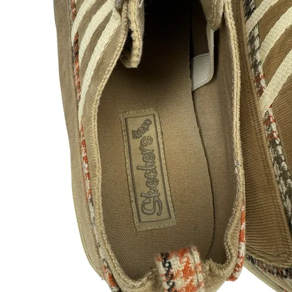 Y2K Skechers Size 9 Bobby Sox Cali Sand Slip On Tennis Shoes 2000's Vintage Bobs