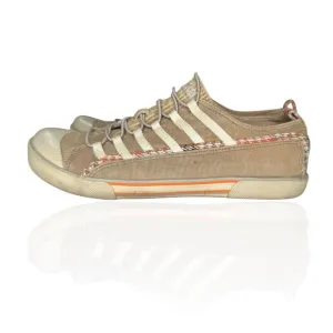 Y2K Skechers Size 9 Bobby Sox Cali Sand Slip On Tennis Shoes 2000's Vintage Bobs