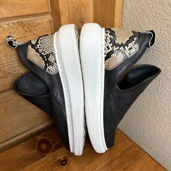 yuko imanishi   Women’s 38 Slip On Sneaker Shoe Platform Bootie Grunge Moto