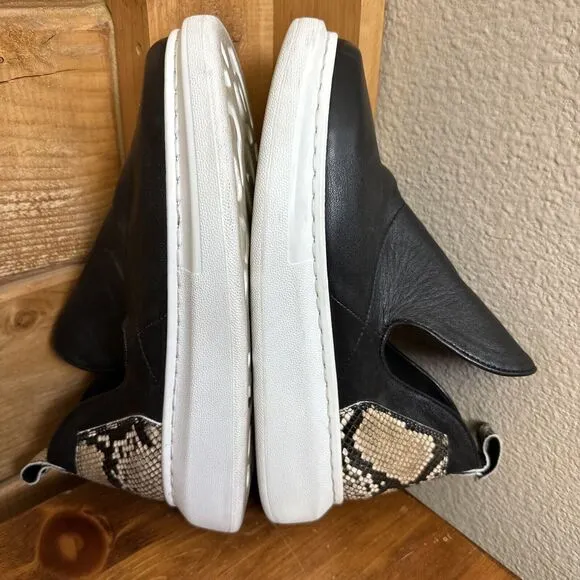 yuko imanishi   Women’s 38 Slip On Sneaker Shoe Platform Bootie Grunge Moto