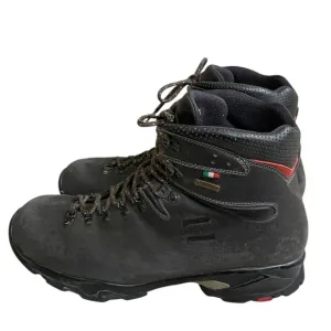 Zamberlan Mens Boots Black Size 14 Gore Tex Hiking Outdoor Vibram Italy Pre Owne