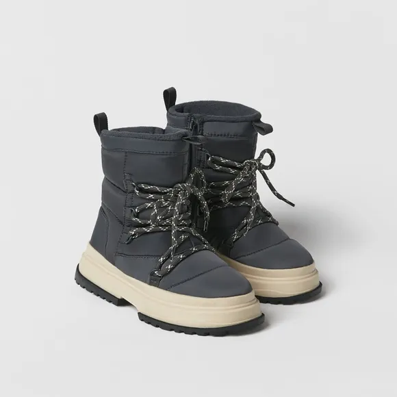 Zara Kids Water- Repellent Padded Boots
