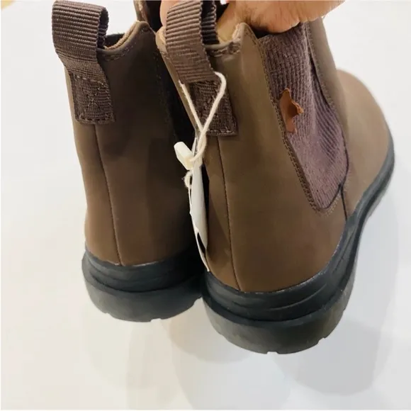 Zara little girls Brown Chelsea Boots NWT