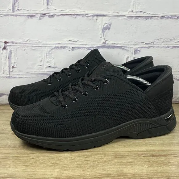 Zeba Hands Free Black Sneakers Men's Size 12 Slip On Walking Comfort Shoes
