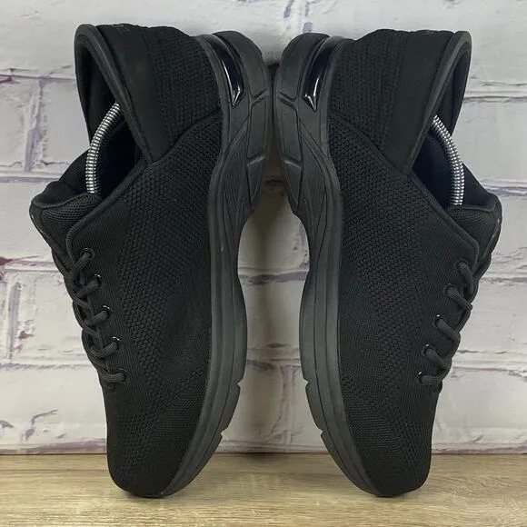 Zeba Hands Free Black Sneakers Men's Size 12 Slip On Walking Comfort Shoes