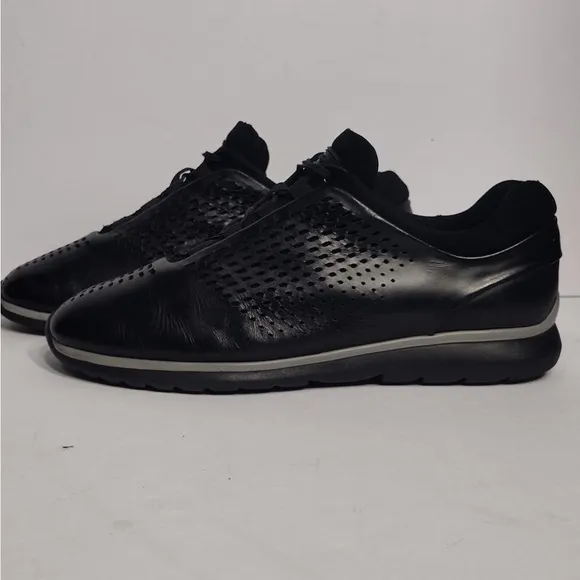 ZEGNA SPORT Black Men's Shoes size 8 pre owned good condition