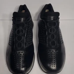 ZEGNA SPORT Black Men's Shoes size 8 pre owned good condition