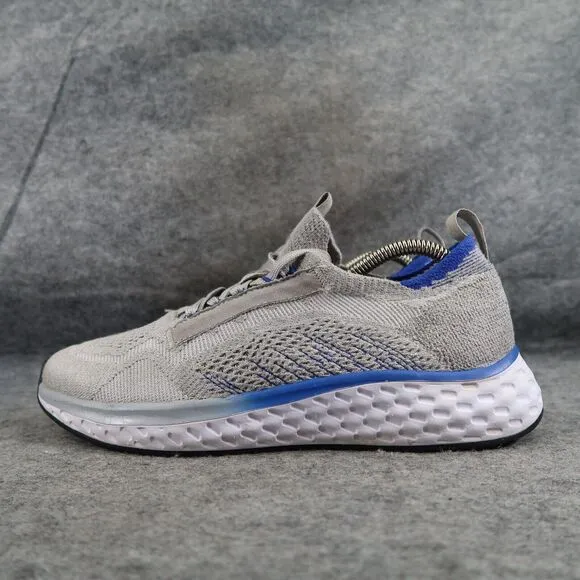 Zella Shoes Mens 7 Athletic Sneaker Trainers Comfort Ortholite Knit Active Grey