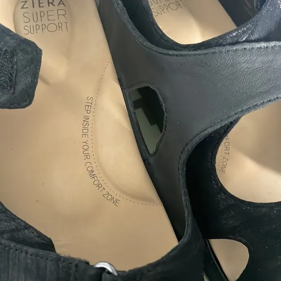 Ziera designer comfort Velcro shoes 38 XW